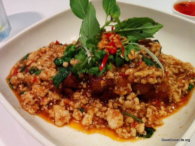 EggPlant with Chicken Minced Meat