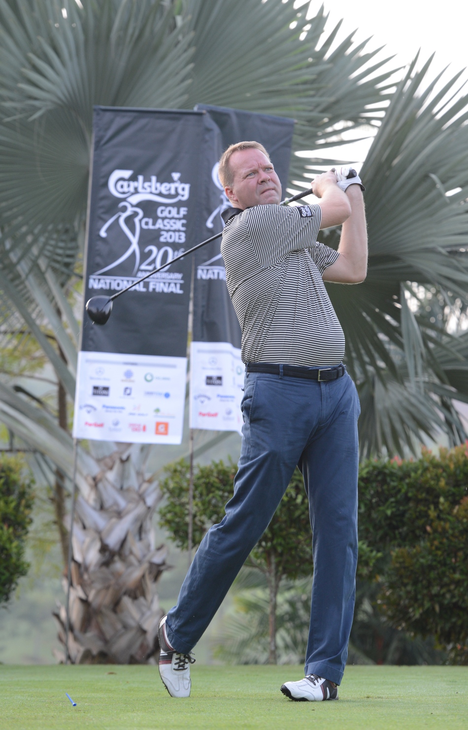 Mr. Henrik Juel Andersen, Managing Director of Carlsberg Malaysia is an avid golfer.