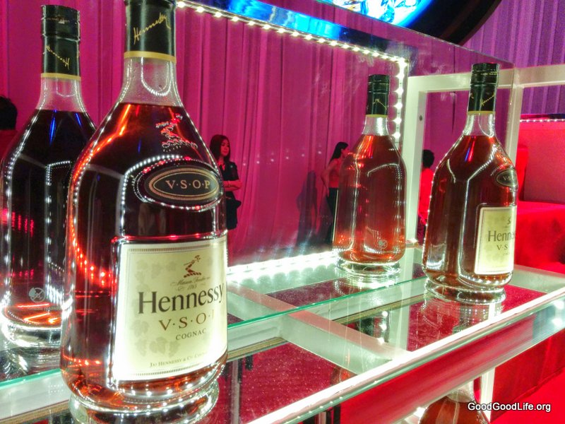 Bottles of Hennessy 