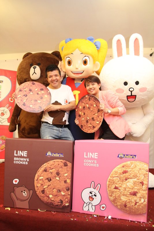 Julie's x LINE with Benny Chia and Patricia Yeoh