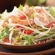 Thai style Shrimp & Papaya Salad