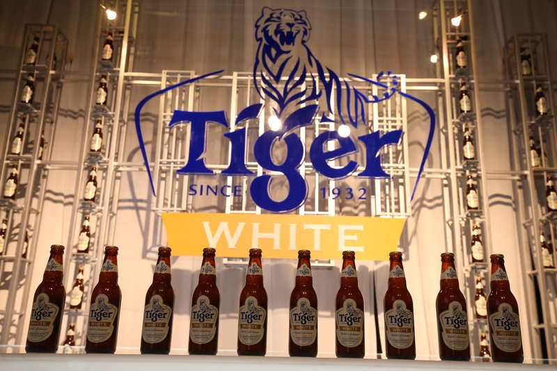 Tiger White – Asia’s Wheat Beer debuts in the market here before anywhere else in the world.