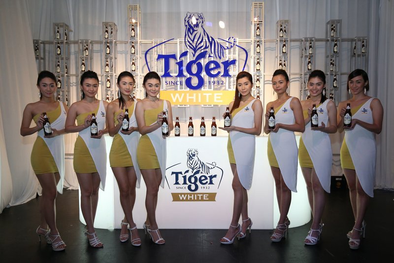 Brand Ambassadors at Tiger White Launch on 16 November 2015.