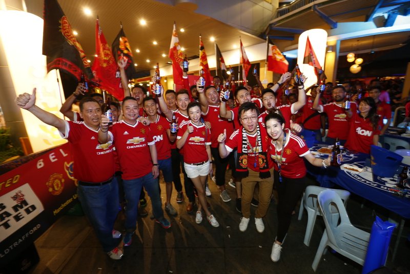 Fans gather at Tiger FC Big Away Game held at Laundry Bar, The Curve on May 1.