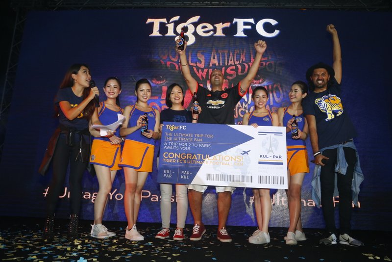 Sukhwinder Singh is crowned Tiger FC's Ultimate Fan and won a trip for two to catch a football match in France this July.