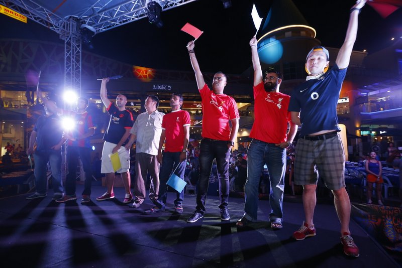 Tiger FC The Ultimate Fan Top 8 battle it out at the showdown held on May 1 at Laundry Bar, The Curve.