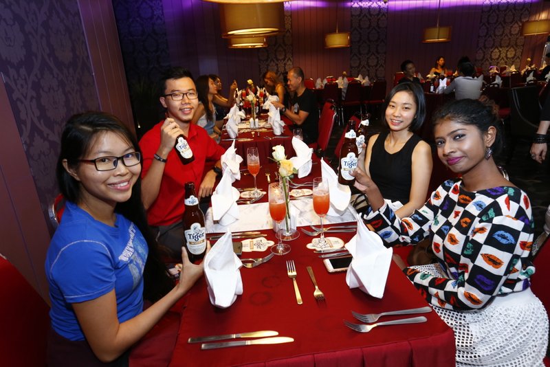 Guests before being served with three course meal at the lounge area of TGV Indulge, One Utama (2)