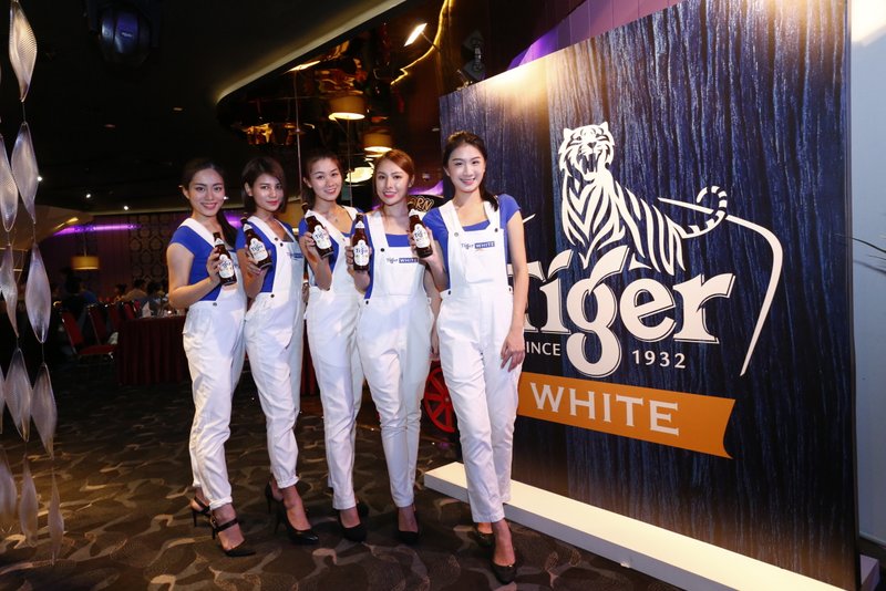 Tiger White brand ambassadors at the sensational cinematic experience event at TGV Indulge, One Utama 