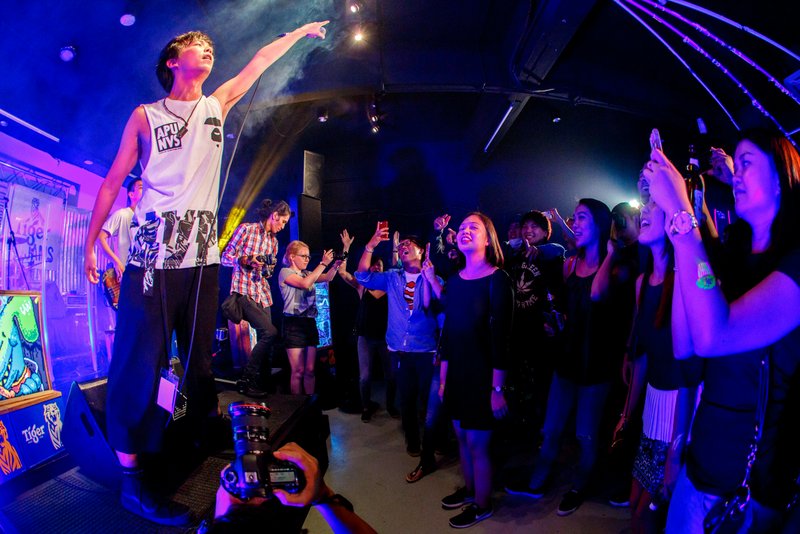 2b Hong Kong punk pop band, ToNick - one of three acclaimed Asian acts for Tiger Jams, brings the night to a close.