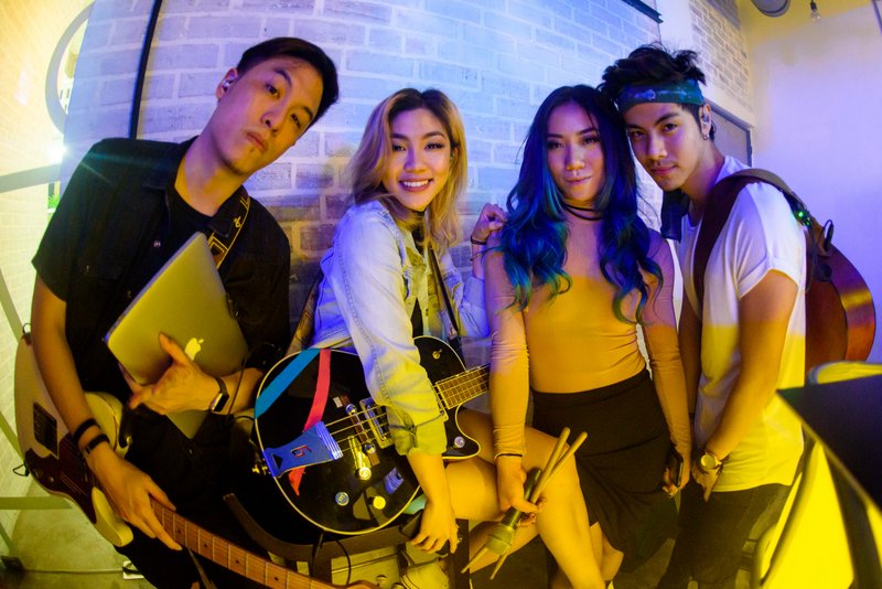 Singapore's pop band, The Sam Willows. One of three acclaimed Asian acts for Tiger Jams.