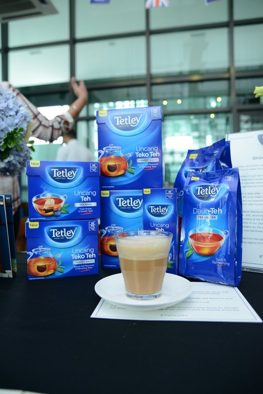 Tetley black tea is most suited for Teh Tarik